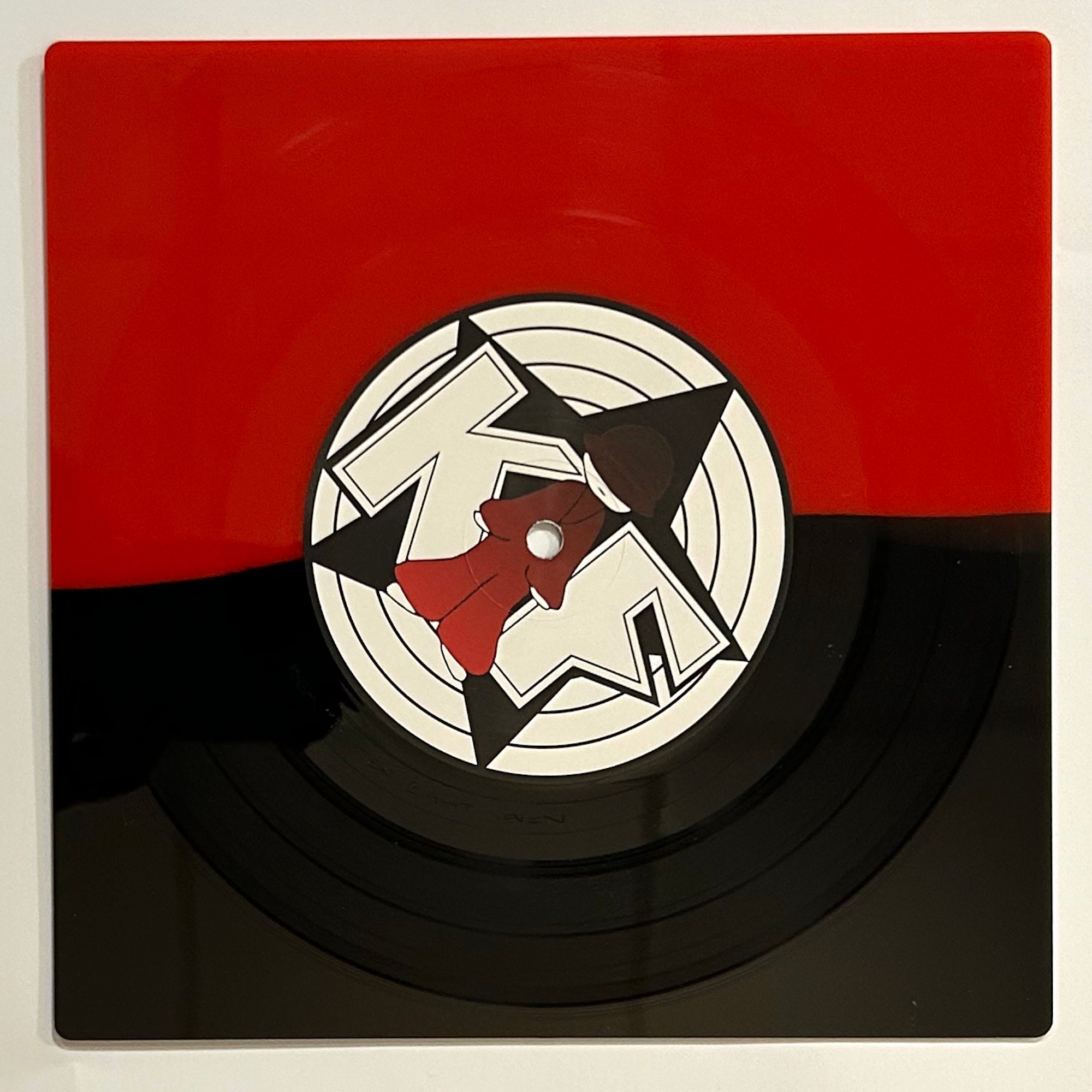 Luna-C - The Lunar Sea - Kniteforce Records - KF391SE - Old Skool - 10" Square Black & Red Vinyl