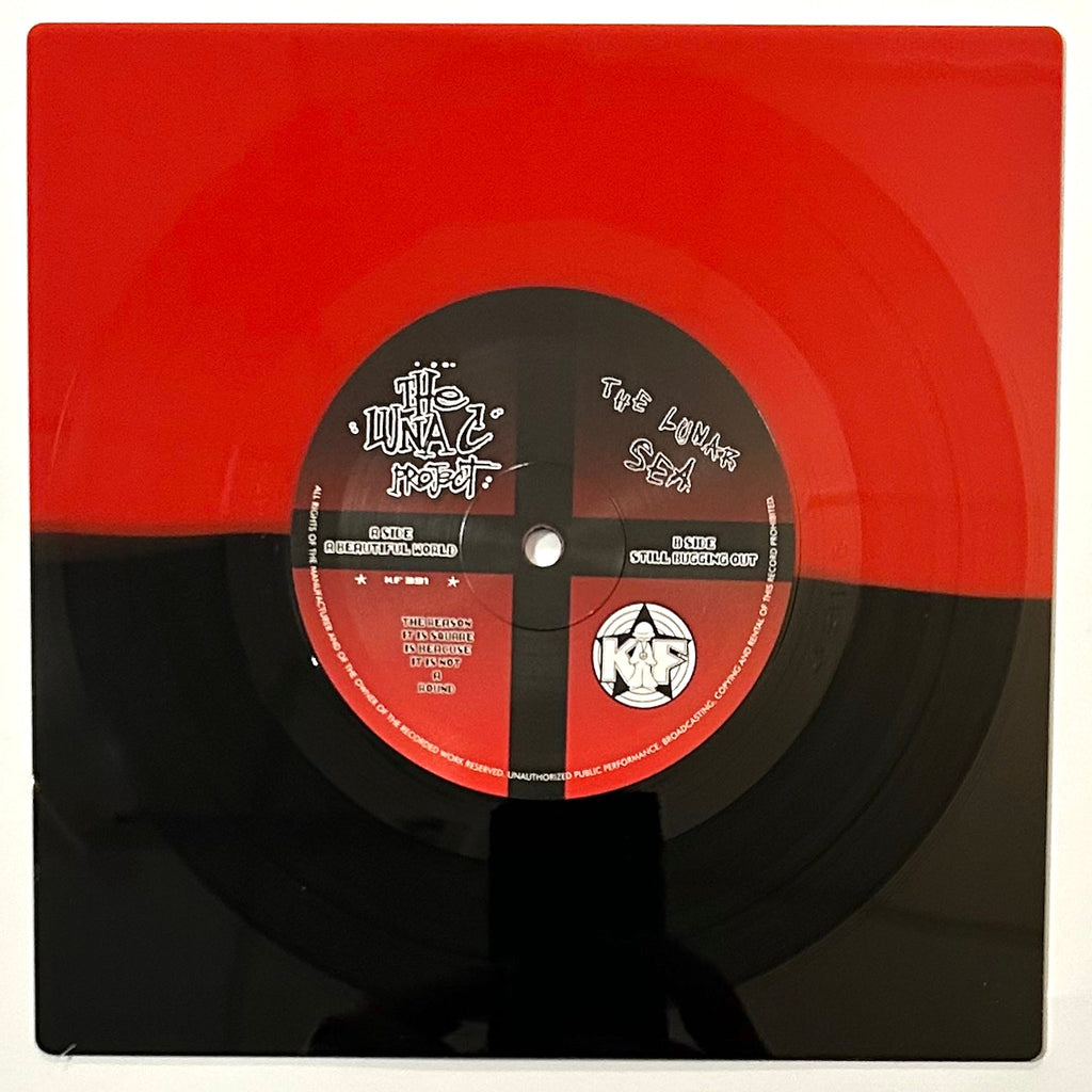 Luna-C - The Lunar Sea - Kniteforce Records - KF391SE - Old Skool - 10" Square Black & Red Vinyl