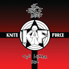 Load image into Gallery viewer, Luna-C - The Lunar Sea - Kniteforce Records - KF391SE - Old Skool - 10" Square Black &amp; Red Vinyl
