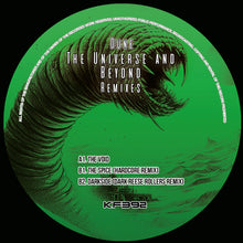 Load image into Gallery viewer, Dune - The Universe And Beyond Remixes - Kniteforce Records - KF392SE - Old Skool - 12” Green Vinyl