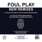 Foul Play - New Remixes - Kniteforce Records - KF400 - 12" Black Vinyl