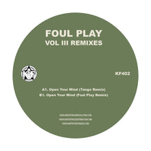 Load image into Gallery viewer, Foul Play - Volume III Remixes Part 1 - Kniteforce Records - KF402 - Old Skool - 12" Black Vinyl