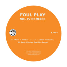 Load image into Gallery viewer, Foul Play - Volume IV Remixes Part 1 - Kniteforce Records - KF405 - Old Skool - 12" Black Vinyl