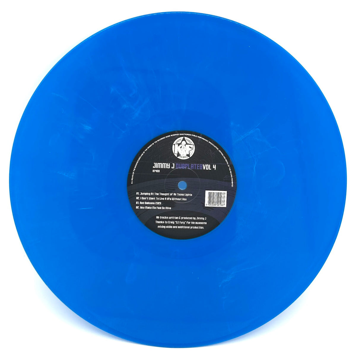 Jimmy J - Dubplates Vol. 4 - KF409SE vinyl B side