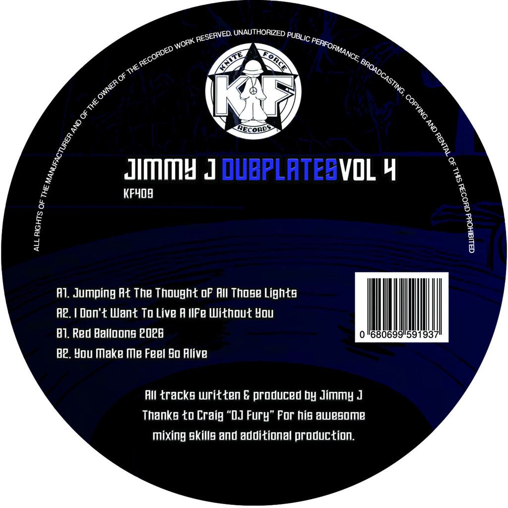Jimmy J - Dubplates Vol. 4 - KF409 back