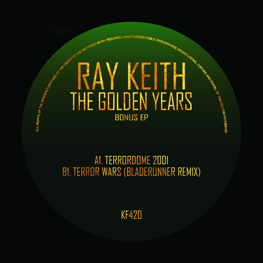 Ray Keith - The Golden Years Volume 3 Bonus EP - KF420 alt