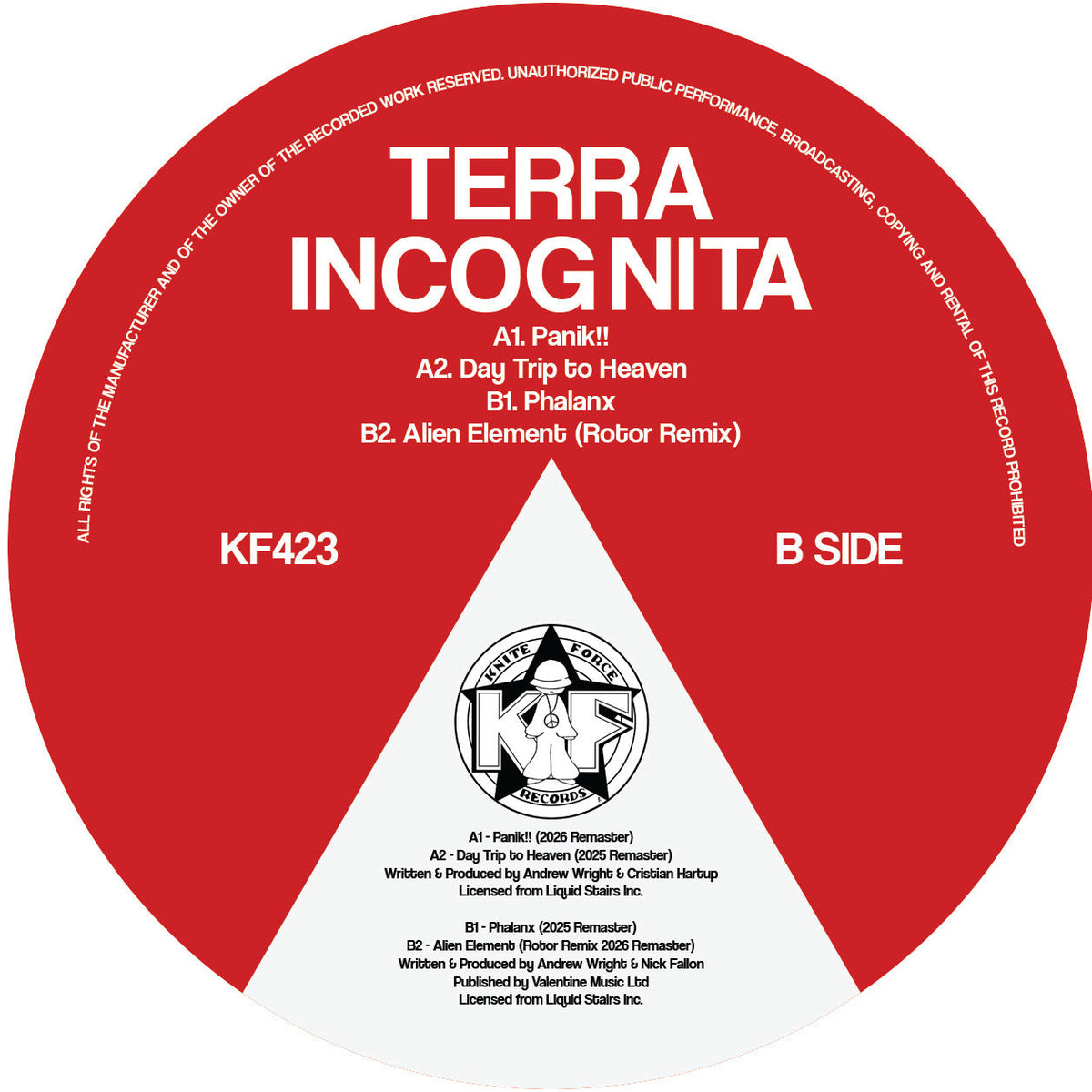 Terra Incognita - Panik!! - KF423 label B