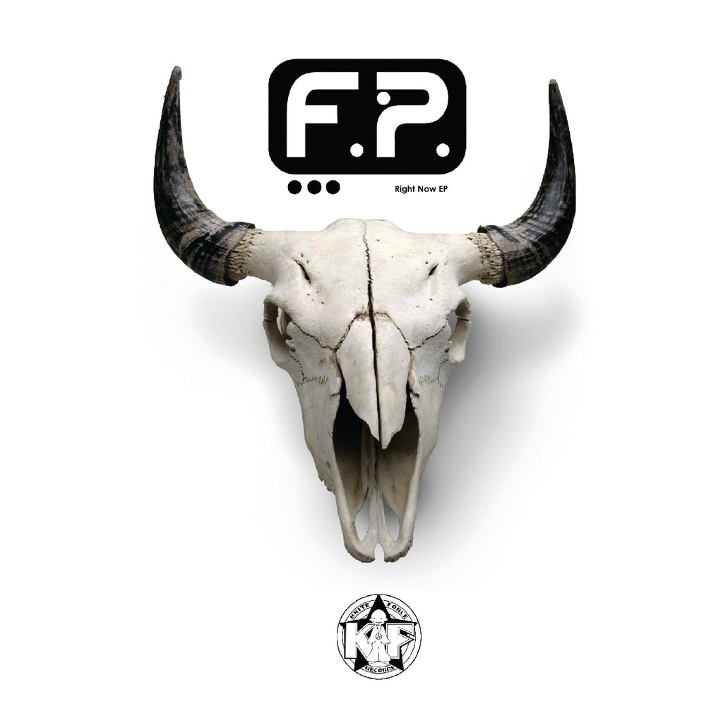Future Primitive - Kniteforce Records - Right Now EP - 12" Grey, White and Black Marble Vinyl - KF075SE