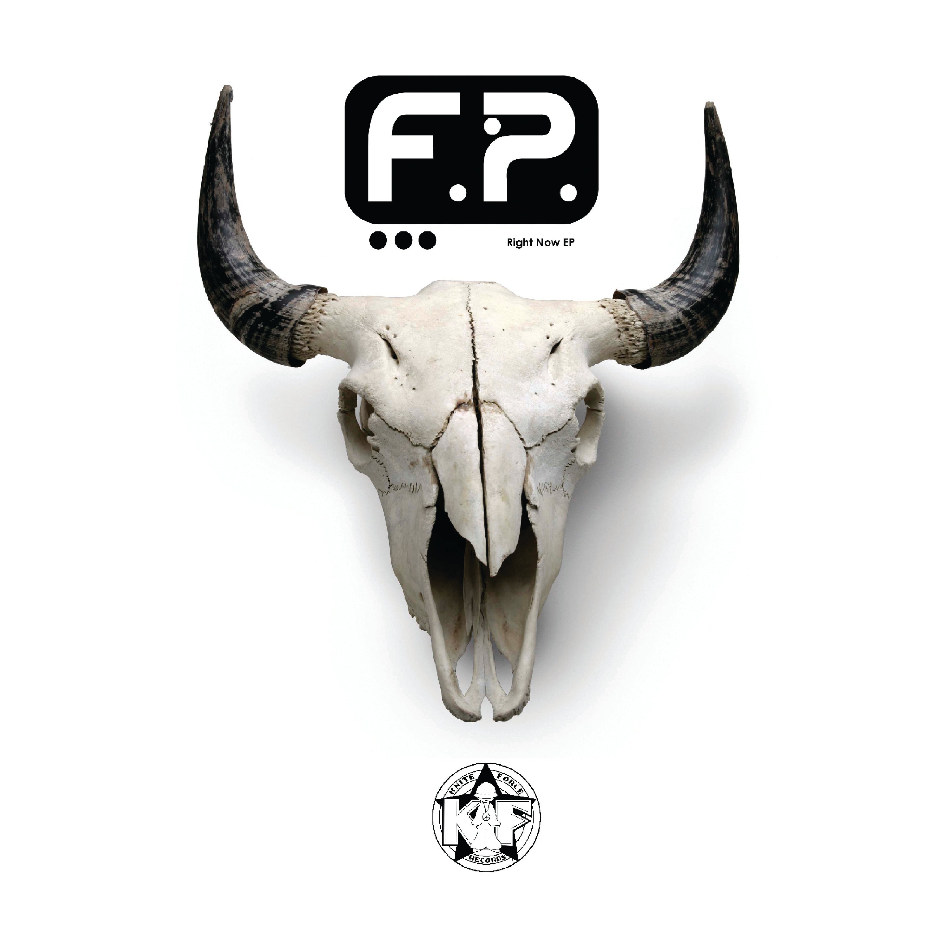 Future Primitive - Kniteforce Records - Right Now EP - 12" Grey, White and Black Marble Vinyl - KF075SE