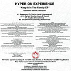 Hyper-On Experience - Keep It In The The Family EP - Kniteforce Records - KF096SE - 12" Black Vinyl