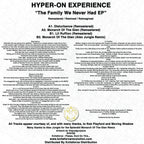 Hyper-On Experience - The Family We Never Had EP - Kniteforce Records - KF097SE - 12" Black Vinyl