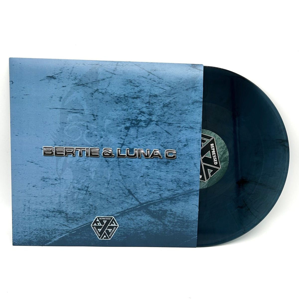 Bertie & Luna-C - Styler Style - KFA020RPSE blue marble vinyl with sleeve