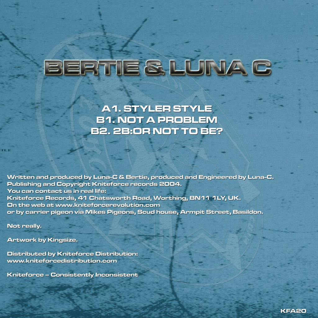 Bertie & Luna-C - Styler Style - KFA020RP back