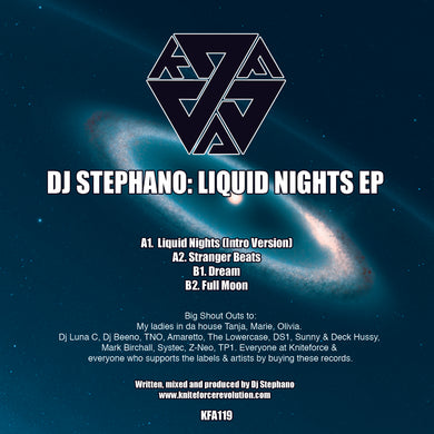 Stephano - Liquid Nights EP - Kniteforce Again- 12