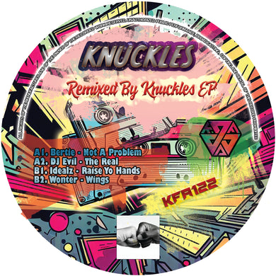 Knuckles - Remixed By Knuckles EP   - KNIGHTFORCE AGAIN - KFA122  -  12