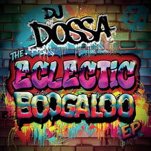 Load image into Gallery viewer, DJ Dossa - Eclectic Boogaloo - Kniteforce Again Records - KFA132 - Breakbeat Hardcore - 12&quot; Blue Splatter Colour Version