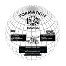 Load image into Gallery viewer, Rhythm For Reasons - The Solution EP (Tango &amp; DjSS Remixes) - Formation Records - KFORM02 - 12" Black Vinyl