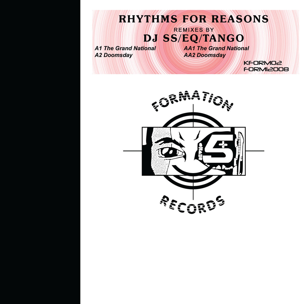 Rhythm For Reasons - The Solution EP (Tango & DjSS Remixes) - Formation Records - KFORM02 - 12" Black Vinyl