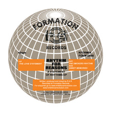 Load image into Gallery viewer, Rhythm For Reasons - A Statement Of Rhythm EP - Formation Records - KFORM04 - 12" Black Vinyl