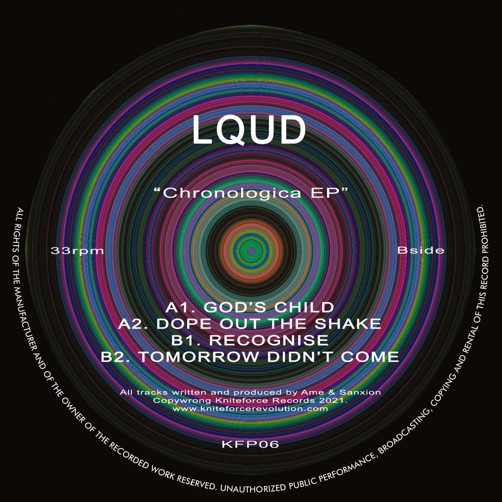 LQUD - Chronologica EP - Kniteforce Prime-  12" Vinyl - KFP06