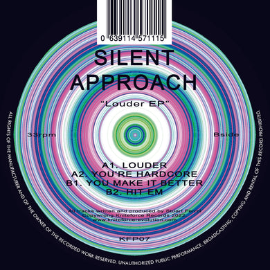 Silent Approach - Louder EP  - Kniteforce Prime - 4 Track 12 