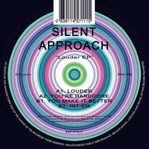 Silent Approach - Louder EP  - Kniteforce Prime - 4 Track 12 " Vinyl - KFP07