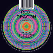 Load image into Gallery viewer, Red Dragon - Hysteria EP  - Kniteforce Prime - 4 Track 12 &quot; Vinyl - KFP08