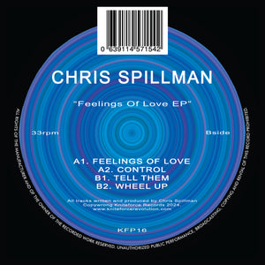 Chris Spillman - Kniteforce Prime - Feelings Of Love EP - KFP16 - 12"  Vinyl