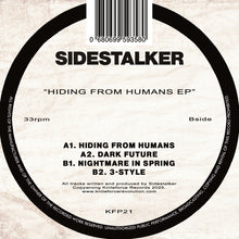 Load image into Gallery viewer, SIDESTALKER - Hiding From Humans - Kniteforce Prime Records - KFP21 - Old Skool - 12" Colour Vinyl