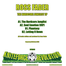 Load image into Gallery viewer, Ross Fader - The Hardcore Junglist EP - Kniteforce Revolution Records - KFRR09 - Old Skool - 12" Vinyl