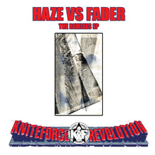 Load image into Gallery viewer, Haze V&#39;s Fader - The Remixes EP - Kniteforce Revolution Records - KFRR10 - Old Skool - 12&quot; Clear Red Colour Vinyl