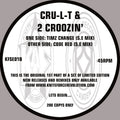 Cru-l-t & 2 Croozin' - Special Edition Volume 1 EP - Kniteforce Records - KFSE01 - Old Skool - 10" Black Vinyl, Sealed Plastic Bag Sleeve