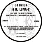 DJ Brisk & DJ Luna-C - Special Edition Volume 4 EP - Kniteforce Records - KFSE04 - Old Skool - 10" Black Vinyl, Sealed Plastic Bag Sleeve