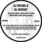 DJ Beeno / DJ Birchy - Kniteforce Special Edition Volume 8 - KFSE08 back