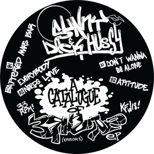 Kniteforce White - Sunny & Deck Hussy - A Catalogue Of Errors EP - KFW18 - 12" vinyl