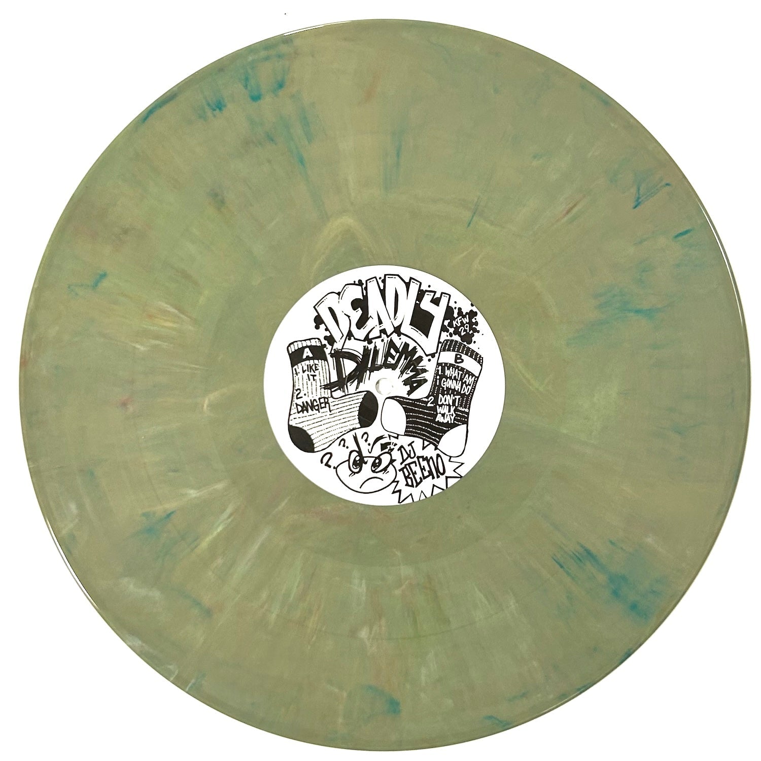 DJ Beeno - Deadly Dilemma - Kniteforce White Records - KFW29 - Old Skool - 12" Colour Vinyl