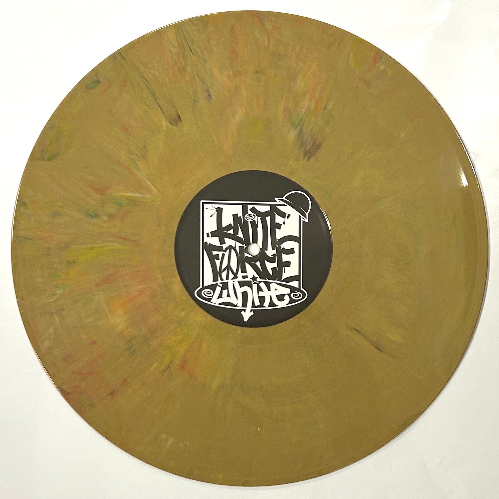 Left The Gas On - A-side vinyl label photo (no printed sleeve)