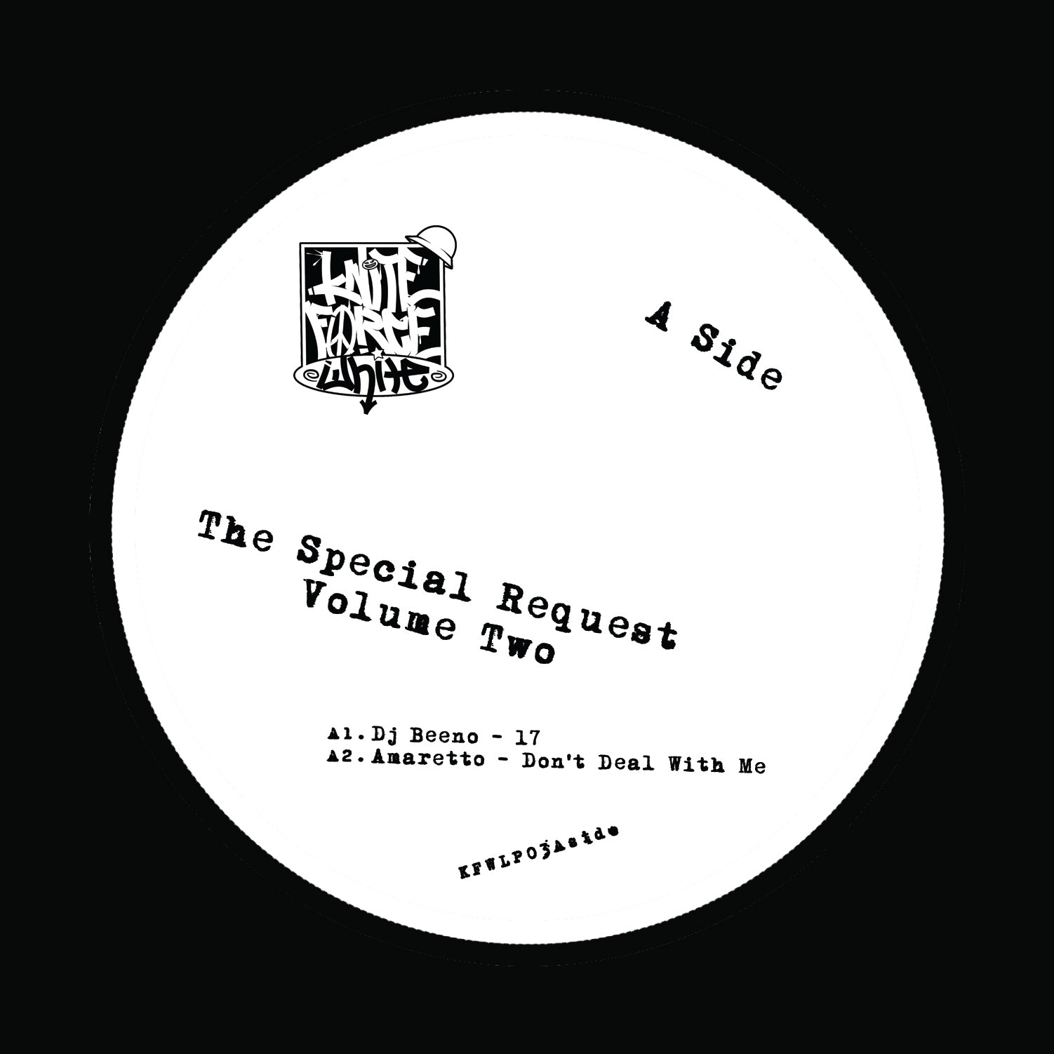 DJ Beeno, Amaretto, Hannibal Selector and Others - Special Request Volume 2 - Kniteforce White Records - KFWLP03 - Old Skool - 2 x 12" Clear Red Vinyl