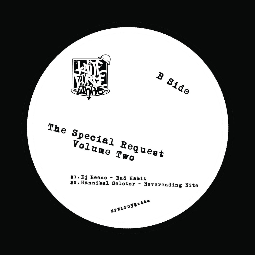 DJ Beeno, Amaretto, Hannibal Selector and Others - Special Request Volume 2 - Kniteforce White Records - KFWLP03 - Old Skool - 2 x 12" Clear Red Vinyl
