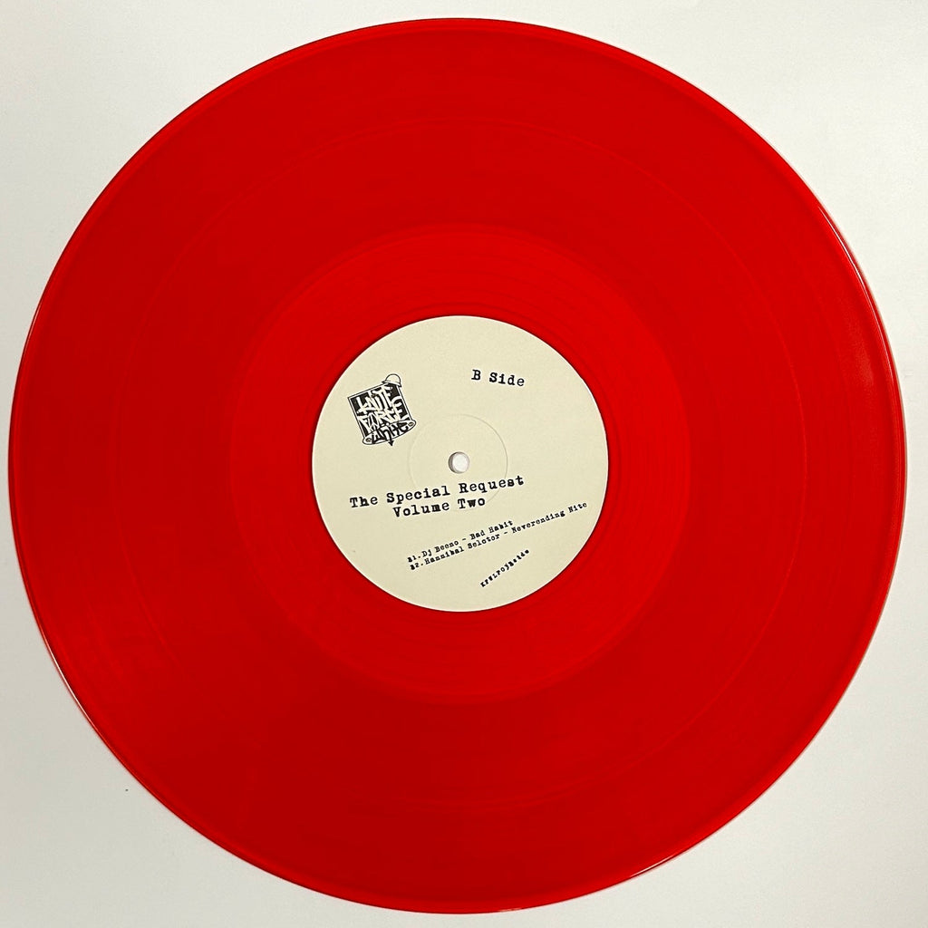 DJ Beeno, Amaretto, Hannibal Selector and Others - Special Request Volume 2 - Kniteforce White Records - KFWLP03 - Old Skool - 2 x 12" Clear Red Vinyl