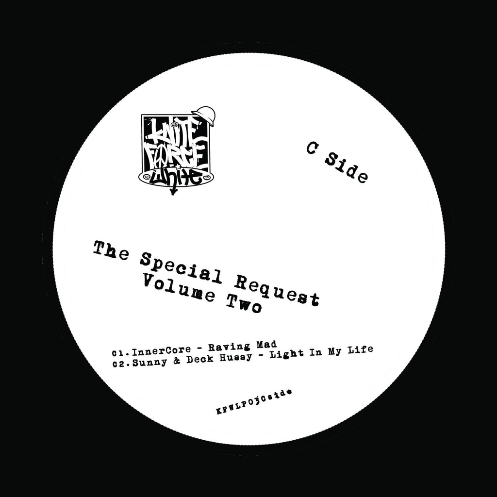 DJ Beeno, Amaretto, Hannibal Selector and Others - Special Request Volume 2 - Kniteforce White Records - KFWLP03 - Old Skool - 2 x 12" Clear Red Vinyl