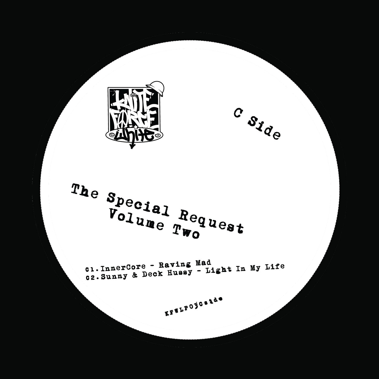 DJ Beeno, Amaretto, Hannibal Selector and Others - Special Request Volume 2 - Kniteforce White Records - KFWLP03 - Old Skool - 2 x 12" Clear Red Vinyl