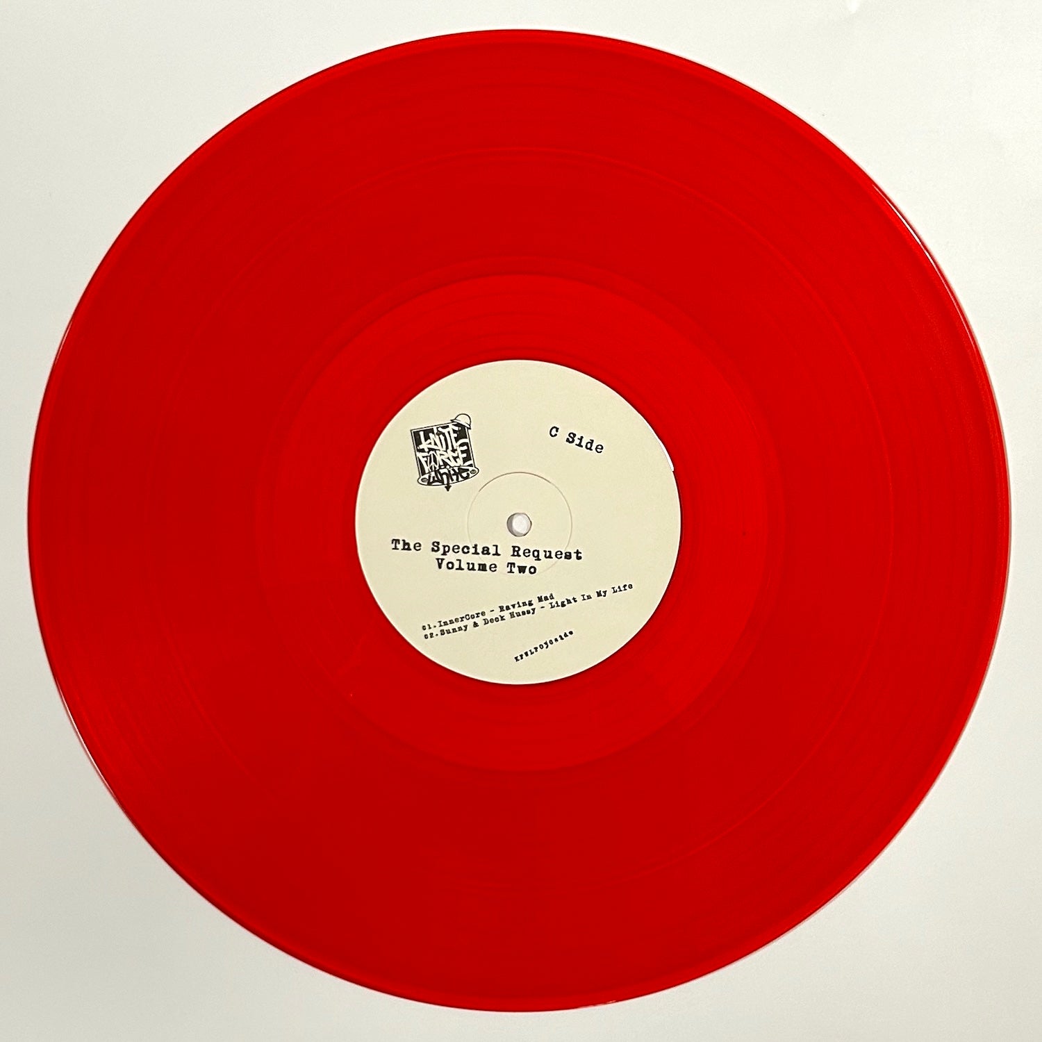 DJ Beeno, Amaretto, Hannibal Selector and Others - Special Request Volume 2 - Kniteforce White Records - KFWLP03 - Old Skool - 2 x 12" Clear Red Vinyl
