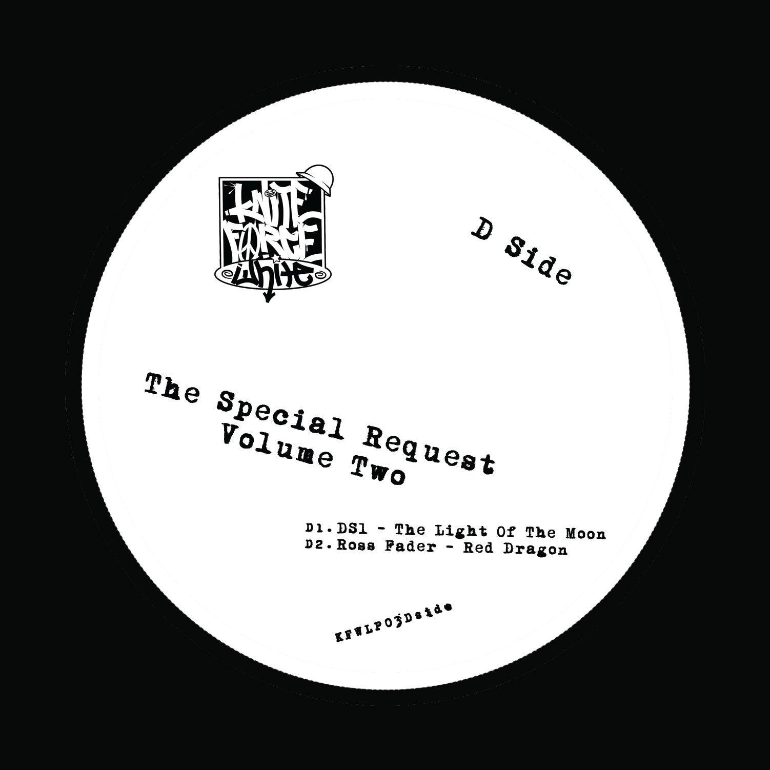 DJ Beeno, Amaretto, Hannibal Selector and Others - Special Request Volume 2 - Kniteforce White Records - KFWLP03 - Old Skool - 2 x 12" Clear Red Vinyl