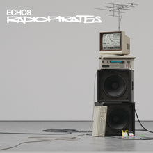 Load image into Gallery viewer, Echo8 - Radiopirates 2 x 12&quot; LP - Kniteforce White Recordings - KFWLP04 - Old Skool - 2 x 12&quot; Transparent Orange Vinyl