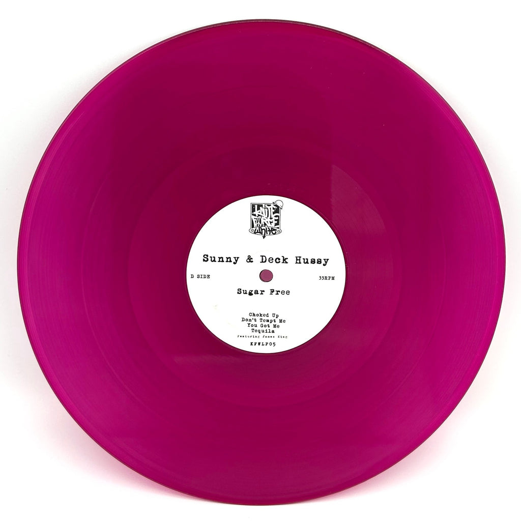 Sunny & Deck Hussy - Sugar Free - KFWLP05 purple vinyl side D