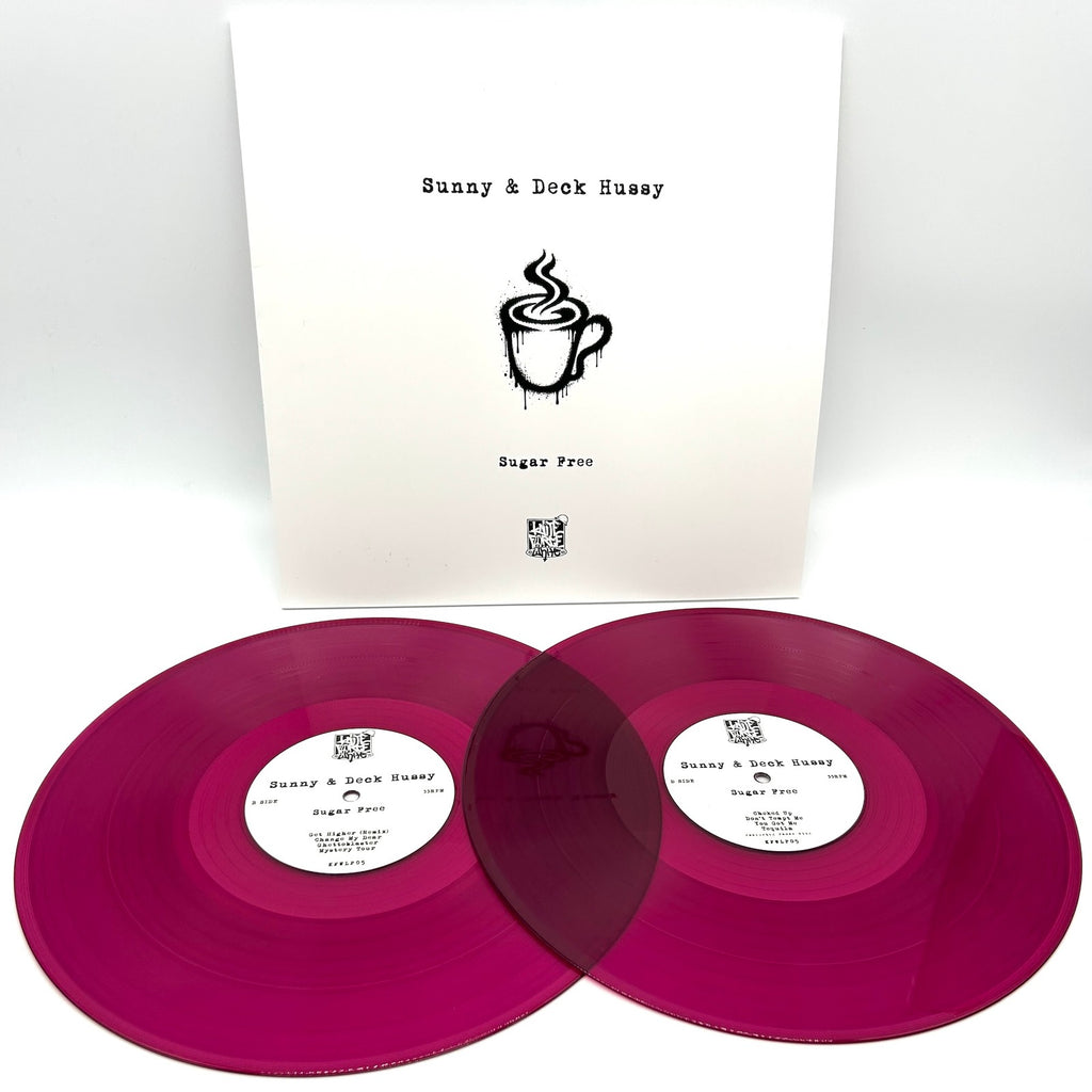Sunny & Deck Hussy - Sugar Free - KFWLP05 sleeve with purple vinyl