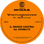 Midas - Vinylgroover & C Grayston - Groove Control - Hectic Records - KHECT11 - 12 " Neon Orange Vinyl