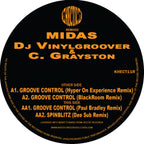 Groove Control The Remixes - The Remix EP - Hectic Records - Midas - Ramos, Supreme, Sunset Regime - Hyper-On Experience - KHECT11R - 12" Vinyl