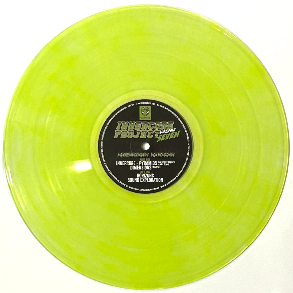 InnerCore - Conscious Species /InnerCore - InnerCore Project Volume Seven - KICP007SE - 12" Green Vinyl